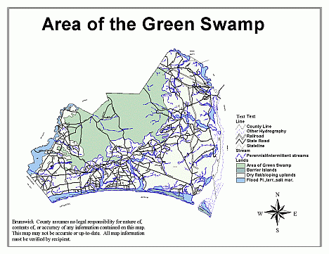 green awamp area map